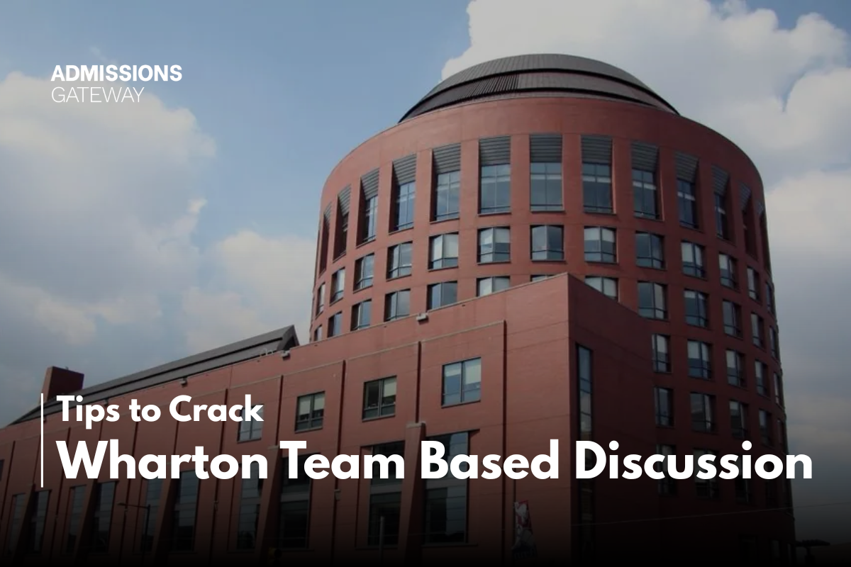 Wharton Team-Based Discussion: Format, Tips, and Practice Prompts